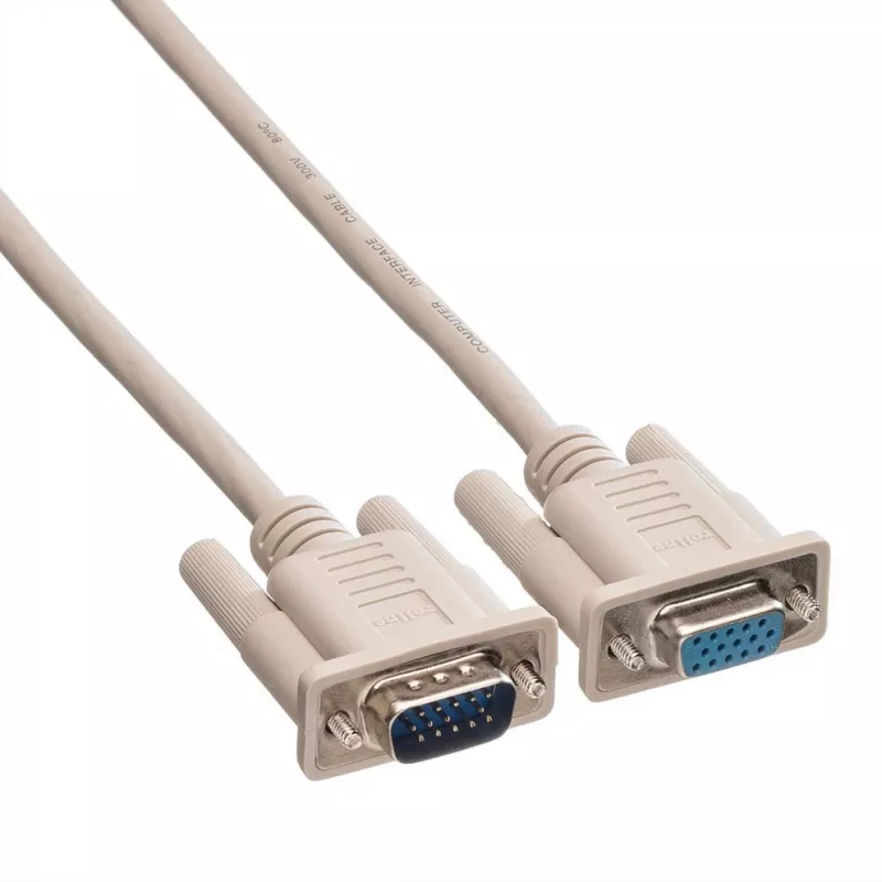 Cabo de ligação para monitor ROLINE HD15 ST/BU 1,8 m (11.01.6518)