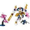 LEGO NINJAGO 71807 Conjunto de construção Sora's Elemental Tech Mech Rising