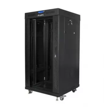 Armário Rack 19 polegadas 22HE 600x600 mm preto LANBERG FF01-6622-12BL
