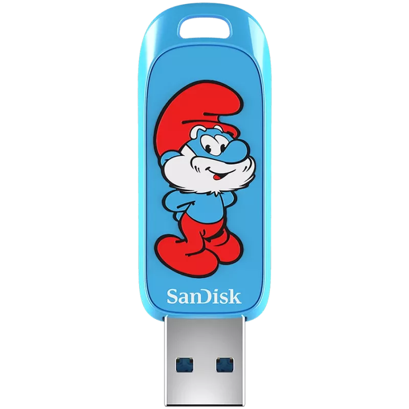 Pen USB SanDisk 128 GB USB Type-A Smurfs