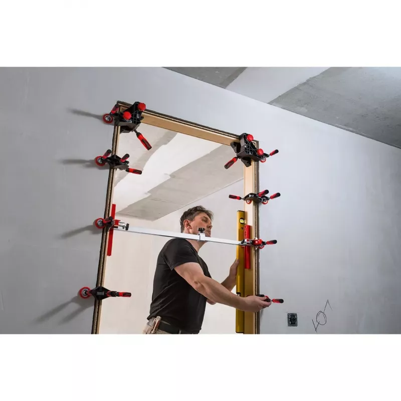 Gabarito para aros de porta Bessey TFM-2K — conjunto de gabaritos de 2 peças, 580 g