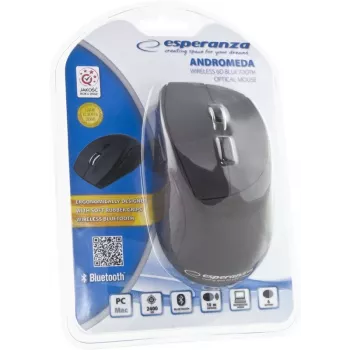 Rato Esperanza EM123K para destros Bluetooth 2400 DPI
