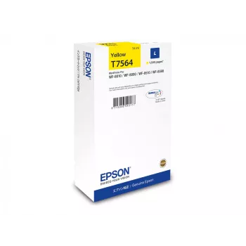 Cartucho de tinta Epson C13T75644N 1 unidade original alto (L) rendimento amarelo