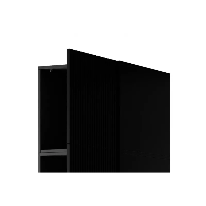 Roupeiro cama meble PAFOS 1D BASE 45×55.5×45 cm Preto mate, 1 porta