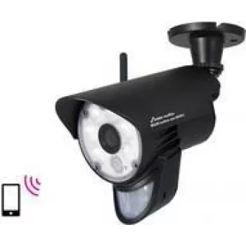 Câmara exterior Stabo 51096 1920x1080 110° – câmara de vigilância resistente às intempéries, Full HD, ângulo de visão 110°