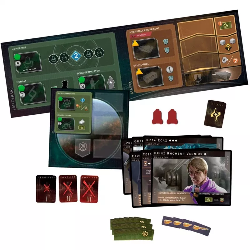 Dune: Imperium - Rise of Ix, expansão de jogo de tabuleiro