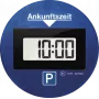 Discos de estacionamento eletrónicos Needit Park Lite One — azul, ABS/PMMA, CR‑2450 3V, 100×100×18 mm