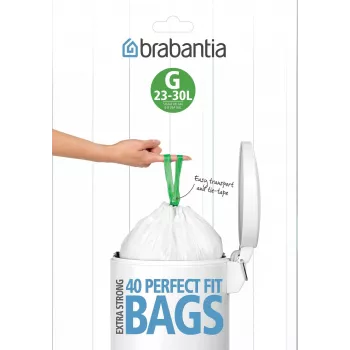 Sacos de lixo Brabantia 375668 30 L 40 unid.