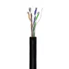 Cabo de rede Goobay CAT 6 U/UTP 100 m preto