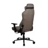 Cadeira gaming Arozzi Vernazza SoftPU castanha — design ergonómico, revestimento SoftPU