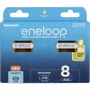 Pilhas recarregáveis PANASONIC ENELOOP AAA 800 mAh 8 unid. (BK-4MCDE/8HH)