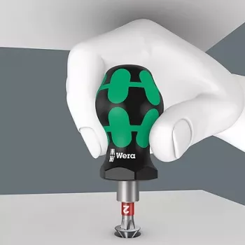 Chave de fendas multi-bit Wera Kraftform compact Stubby 1 (05057471001)