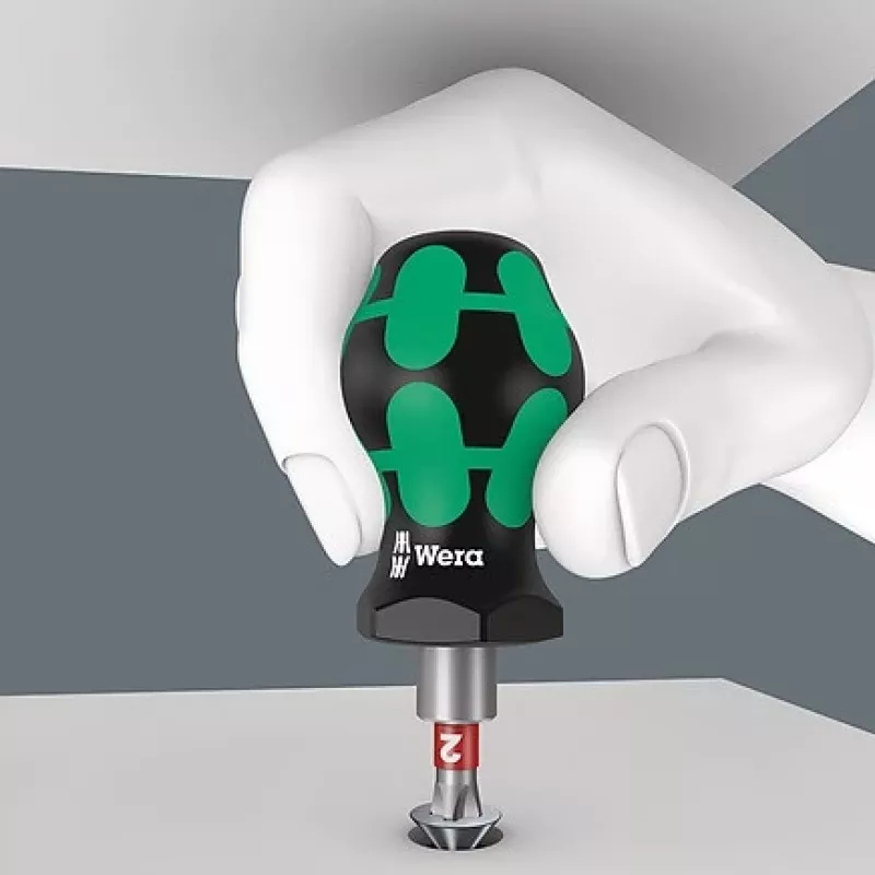 Chave de fendas multi-bit Wera Kraftform compact Stubby 1 (05057471001)