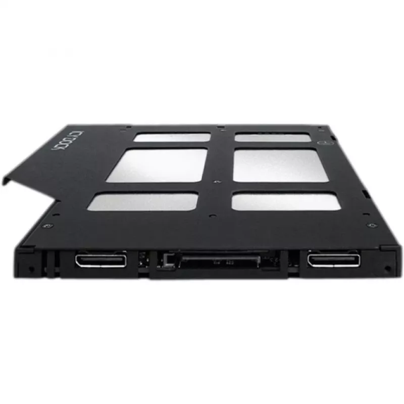 ICY DOCK - ToughArmor MB852M2PO-B - 2x SSD M.2 NVMe PCIe 4.0 para 2x OCuLink Ultra Slim - Baía removível
