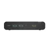 Belkin F1DN204KVM-UNN4 Universal Secure Dual-Head 4P comutador KVM de secretária