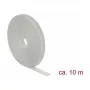 Fita adesiva de velcro DeLOCK cinzento 13 mm 10 m 1 unidade
