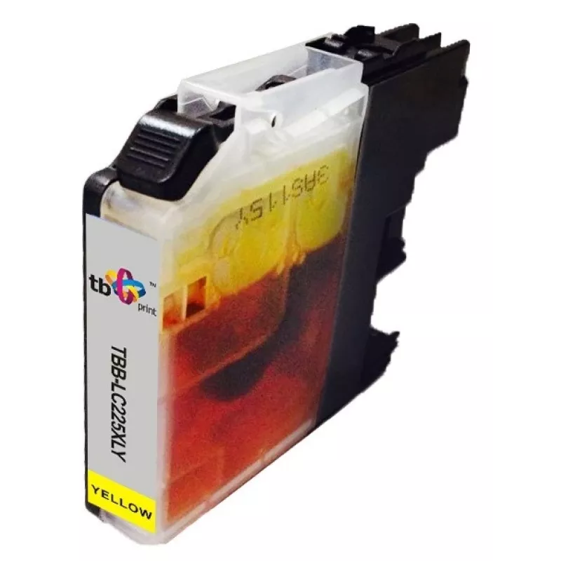 Cartucho de tinta TB compatível com Brother LC225XL amarelo novo