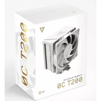 MODECOM Volcano 0C T200 dissipador de CPU por ar 12 cm branco