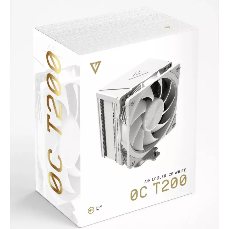 MODECOM Volcano 0C T200 dissipador de CPU por ar 12 cm branco