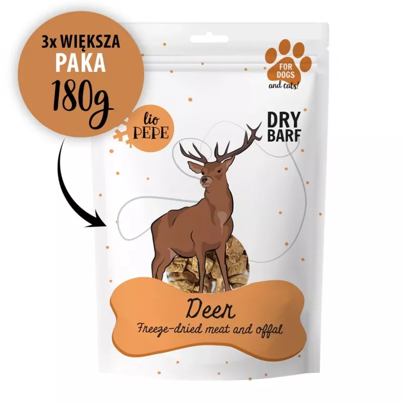 PAKA ZWIERZAKA Lio Pepe Deer XL - Snack para cães - 180 g