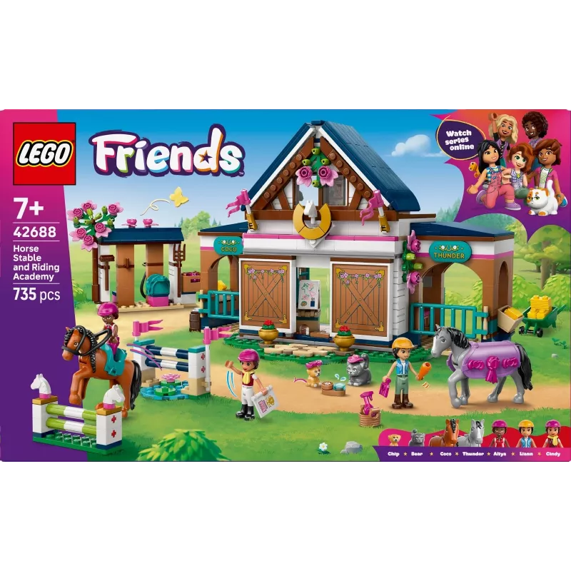Blocks Friends 42688 Estábulo e Academia de Equitação