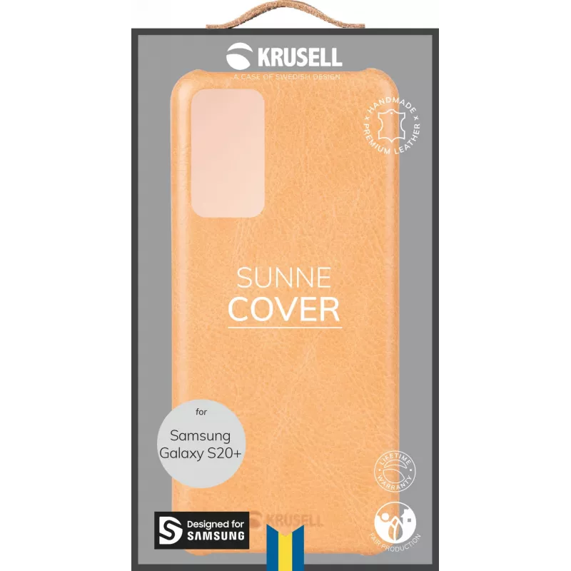 Capa Krusell Sunne Galaxy S20+ 17 cm (6,7 polegadas) bege