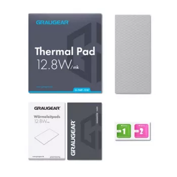 Graugear Almofada térmica para CPU ou memória, 100 x 45 x 1 mm