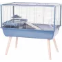 Gaiola ZOLUX Neolife 80 azul para pequenos animais 80×50×50 cm – metal/plástico, espaçamento da grelha 9 mm