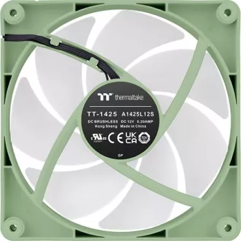 Ventoinha Thermaltake CT140 ARGB Sync 14 cm verde 1500 rpm 2 unid.