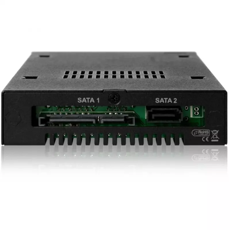 ICY DOCK - ToughArmor - MB992SK-B - SATA - Adaptador - 2x 2,5