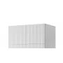 Roupeiro cama meble PAFOS 2D BASE 90×55,5×45 cm branco mate, 2 portas