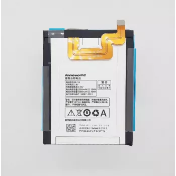 Bateria de substituição Lenovo BL216 para K6 — 3000 mAh bateria de iões de lítio recarregável