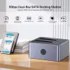 Unitek estação de clonagem 2X SATA 2,5/3,5 USB 5GB