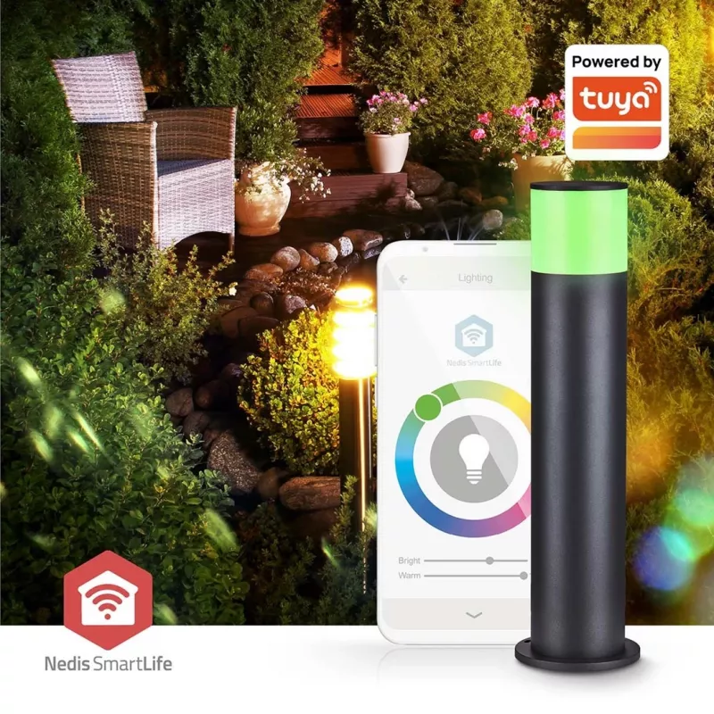 Nedis ZBLOP10RGBW iluminação exterior candeeiro de pé LED 14 W F