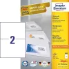 Avery 3655 etiquetas autoadesivas retangulares permanente branco 200 peças