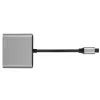 Adaptador A-1, USB-C HDMI 4K, USB 3.0, PD 100W