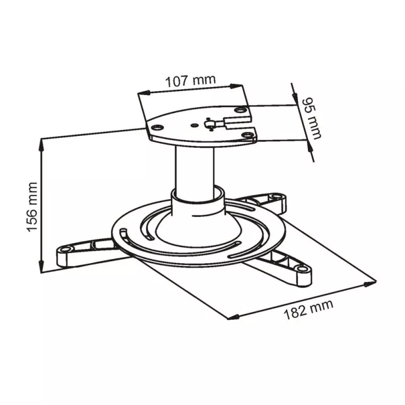 Suporte de teto ART P-101
