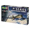 Modelo em plástico avião REVELL Messerschmitt P.1099A-P-SER escala 1/72