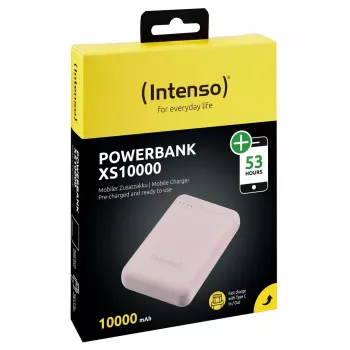 Intenso XS10000 polímero de lítio (LiPo) 10000 mAh rosa