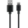 Wentronic Goobay - Cabo USB - USB (macho) para USB-C (macho) - USB 2.0 - 3 A - 2,0 m - preto (59122)