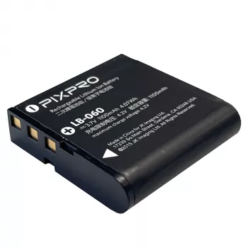 Bateria de iões de lítio Pixpro LB-060 3,7 V 1100 mAh 4,07 Wh