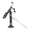 Suporte de mesa para iPad e tablet Manhattan, com fecho, montagem na parede, proteção antifurto segura, tablets de 7,9 polegadas a 10,5 polegadas, rotação 360°, inclinação +/- 70°, rotação 330°, preto, garantia vitalícia