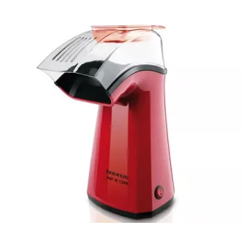Máquina de pipocas Taurus 968375000 S7600343 — 1100 W, tampa transparente, preparação em 3 min.