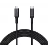 Cabo USB AUKEY CB-MCC102 1,8 m USB-C preto 480 Gbit/s