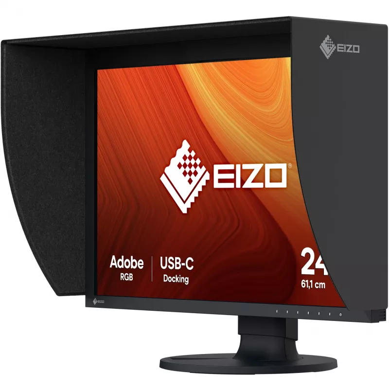 Monitor EIZO ColorEdge CG2400S 61,2 cm (24,1 polegadas) 1920 x 1200 píxeis WUXGA LCD Preto