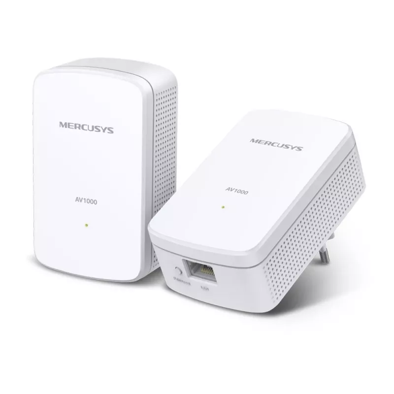 Mercusys | Kit inicial Powerline Gigabit AV1000 | MP500 KIT | 1000 Mbit/s | portas Ethernet LAN (RJ-45) 1