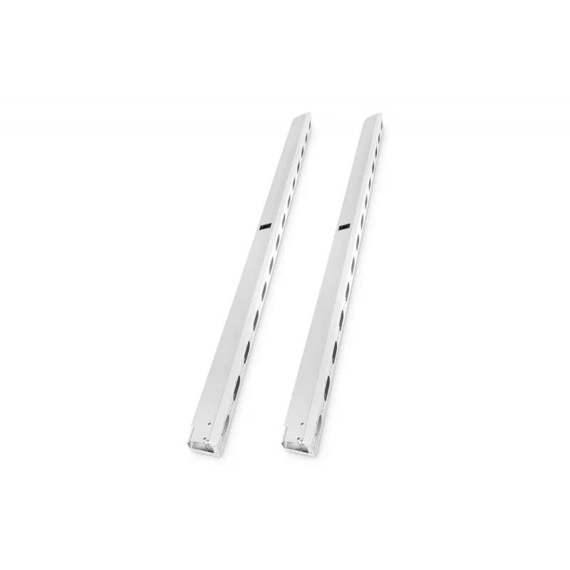 DIGITUS DN-19 ORG-42U calhas verticais de gestão de cabos para racks de 42U (2 unid., cinzentas)