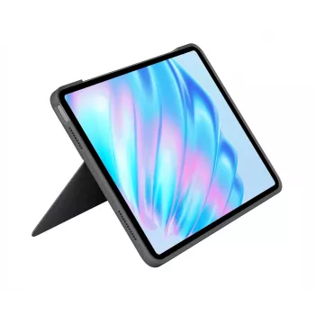 Logitech Combo Touch Teclado QWERTY US International Cinzento Trackpad