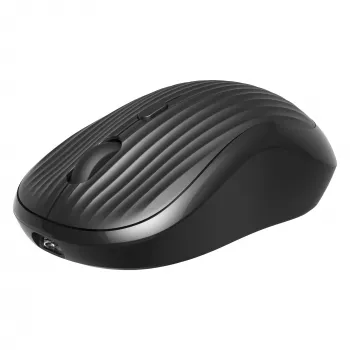 Rato SBOX WM-602 preto interface sem fios