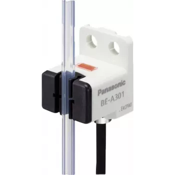 Sensor de caudal Panasonic BE-A301P, tensão de funcionamento 5–24 V DC, dimensões 20×15,5×16,5 mm